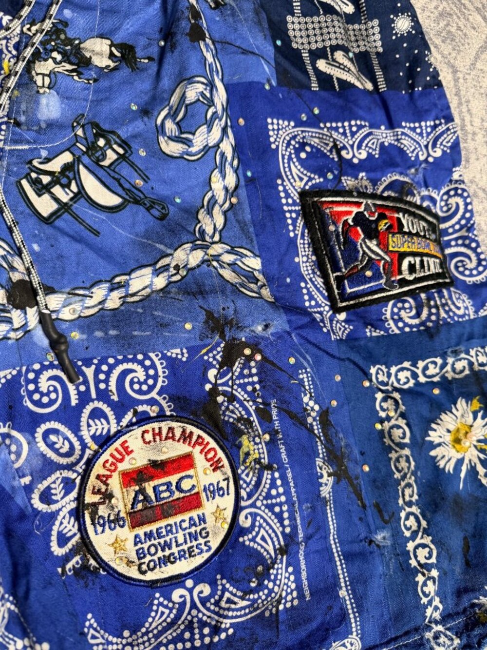 Neighborhood x Dro Lab Custom 1/1 Reworked Reworked Dyed Distressed Hand Treated - Picture 5 of 12